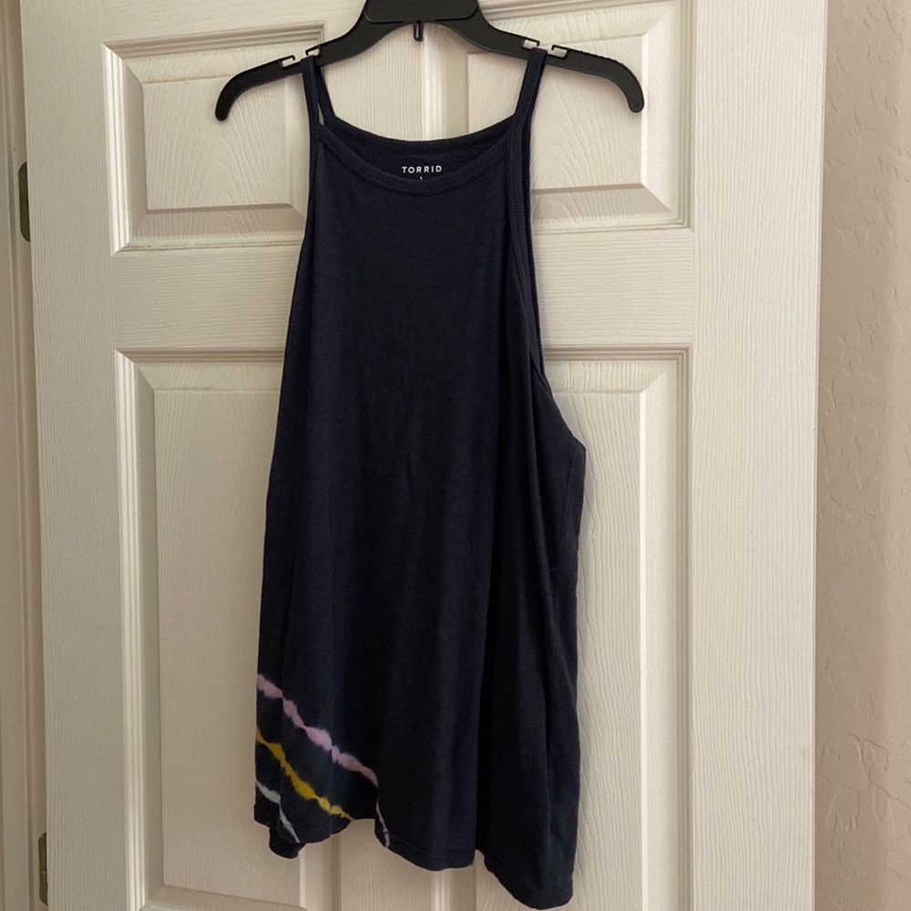 High neck torrid halter top